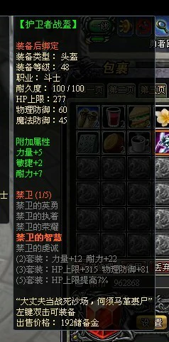 斗士38级禁卫符文效果