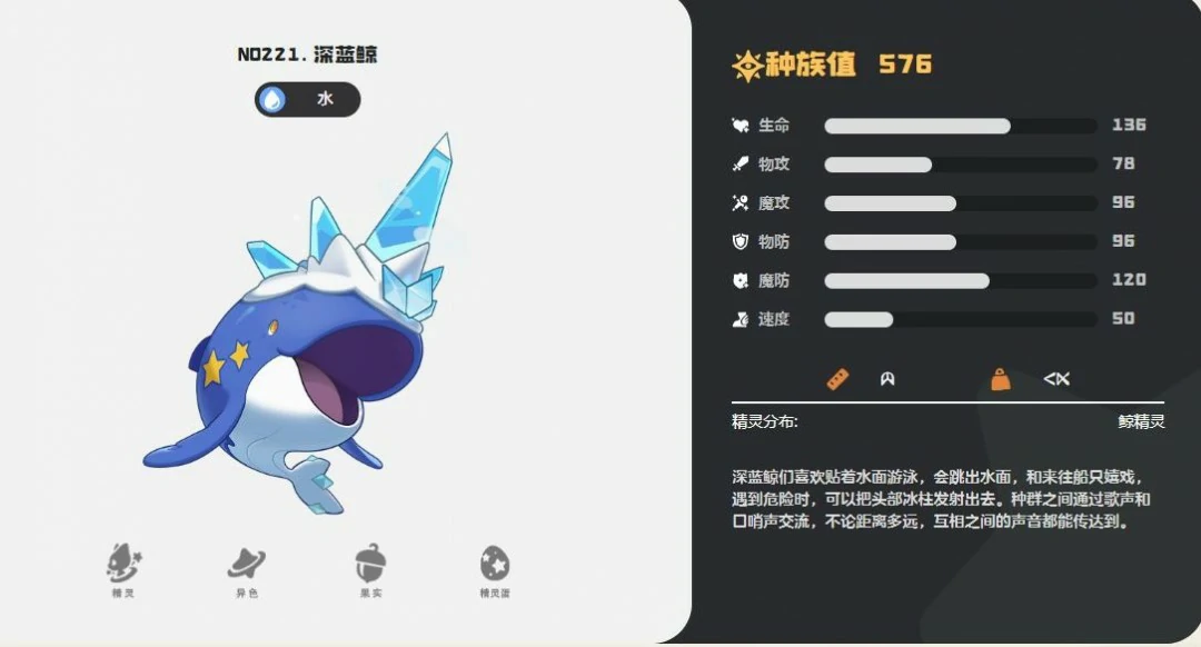 深蓝鲸技能一览