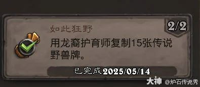 如此狂野成就攻略,炉石传说