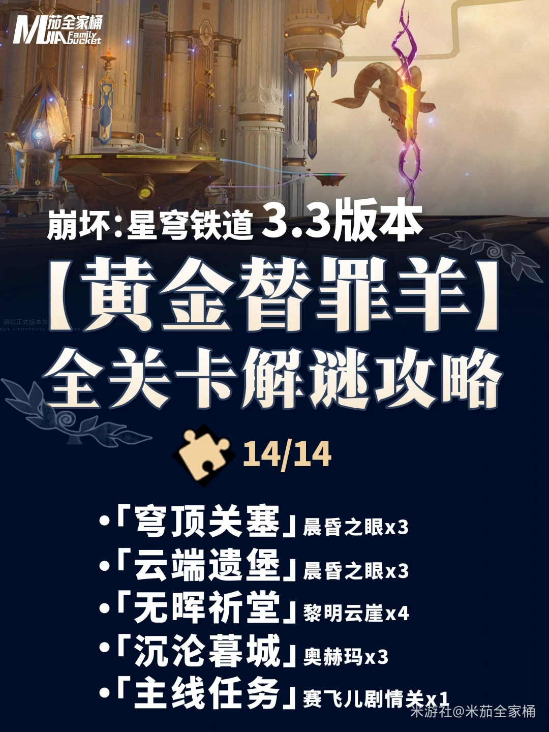 3.3黄金替罪羊解密攻略,星穹铁道