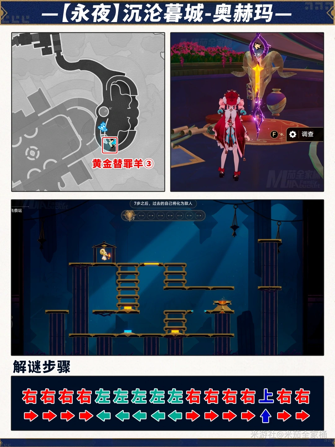 沉沦暮城奥赫玛黄金替罪羊解密攻略,星穹铁道
