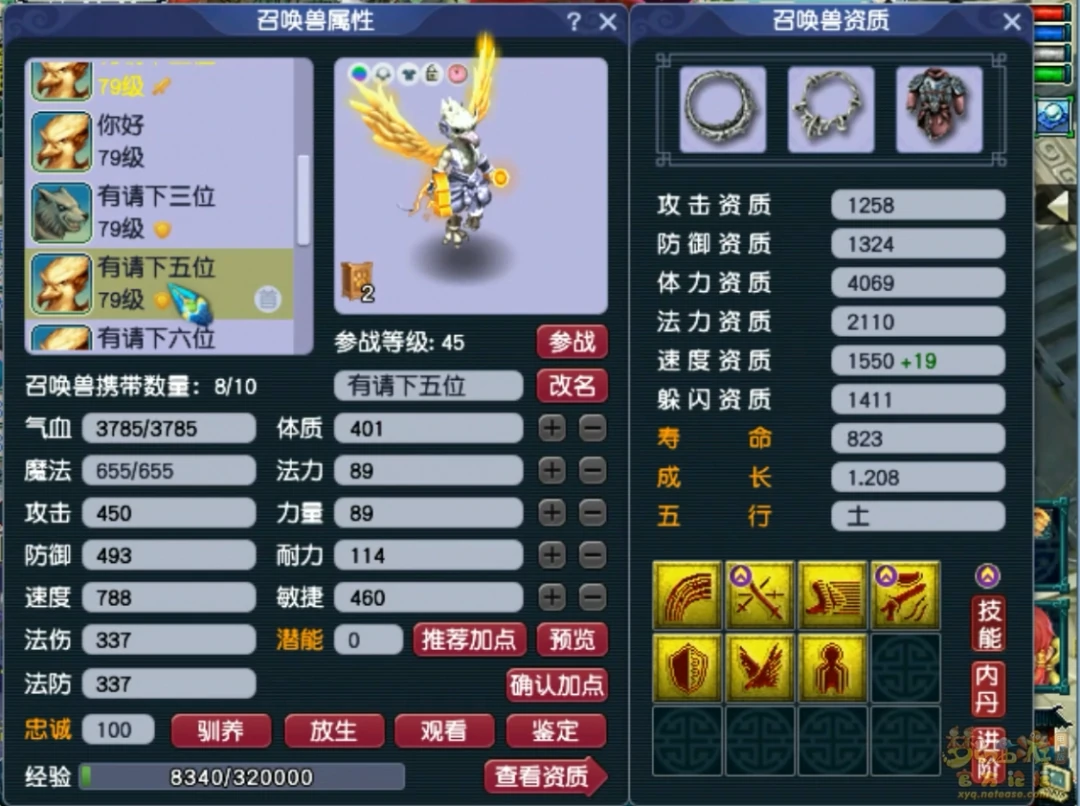 69级奶神木装备展示,梦幻西游