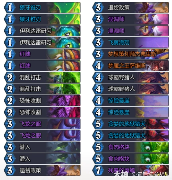 32.2.4猪猪瞎卡组代码推荐,炉石传说