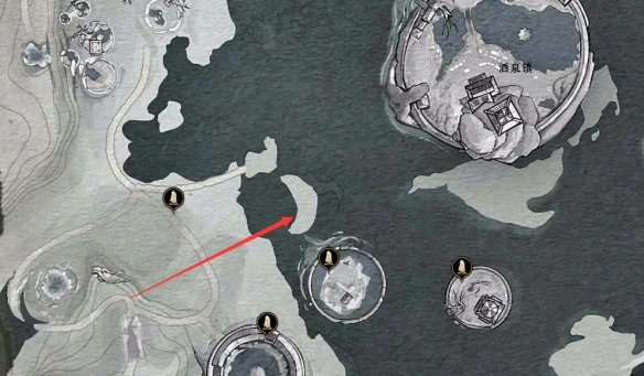 流霞引位置展示,凉州地图