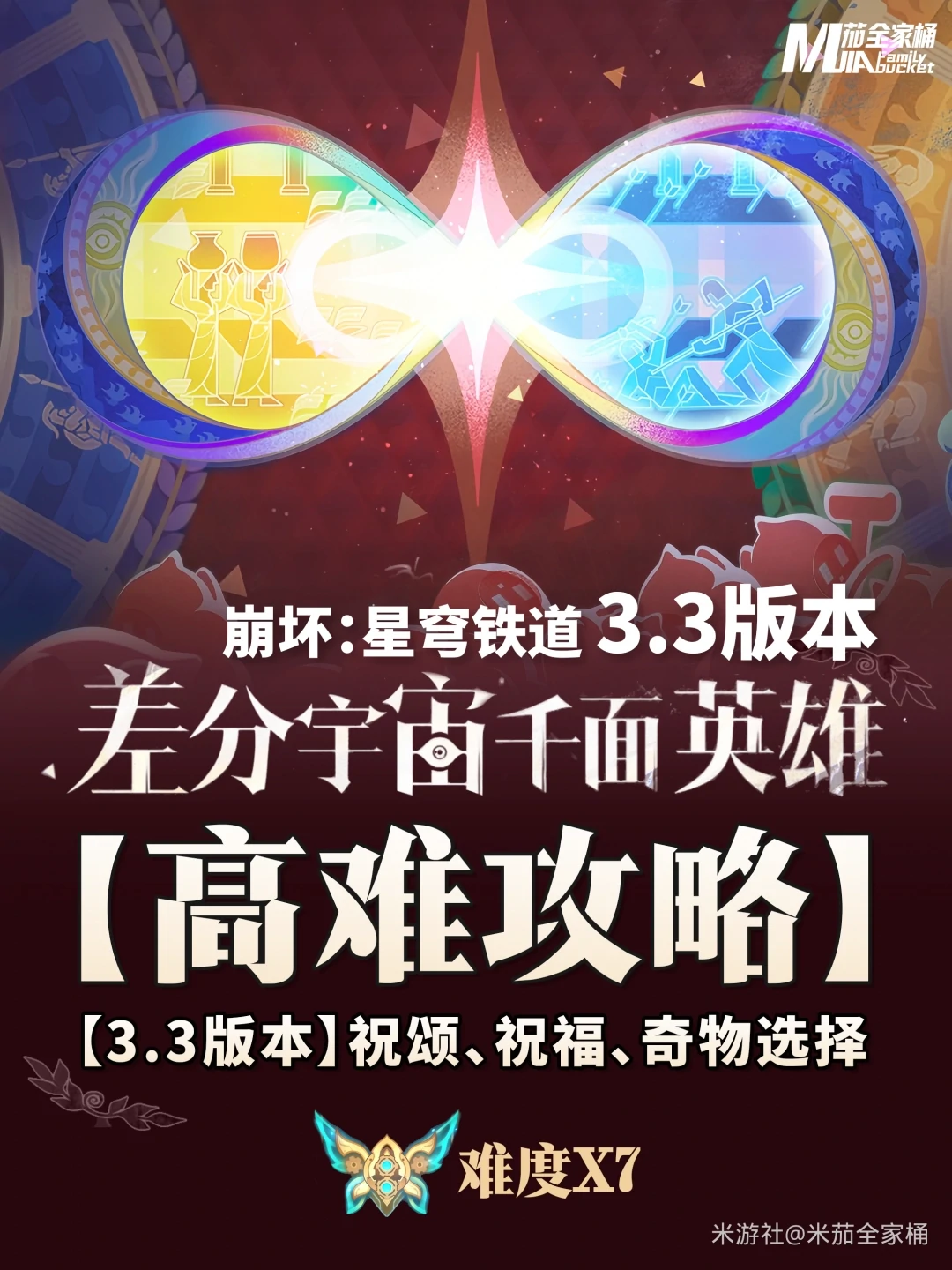 3.3差分宇宙千面英雄高难金血X7攻略,星穹铁道