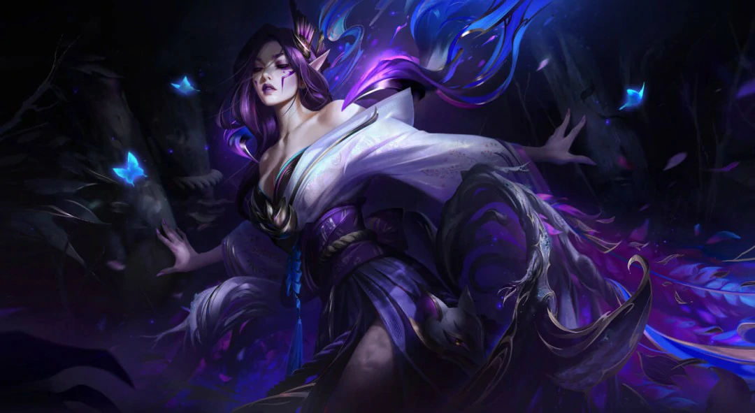 LOL灵魂莲华莫甘娜皮肤效果预览,LOL