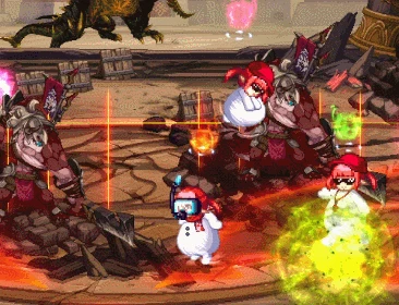 DNF魔界人庆典撞击相同颜色玩法攻略,DNF