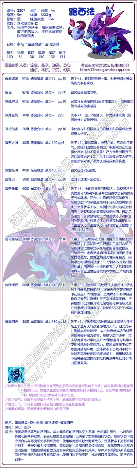 路西法技能搭配