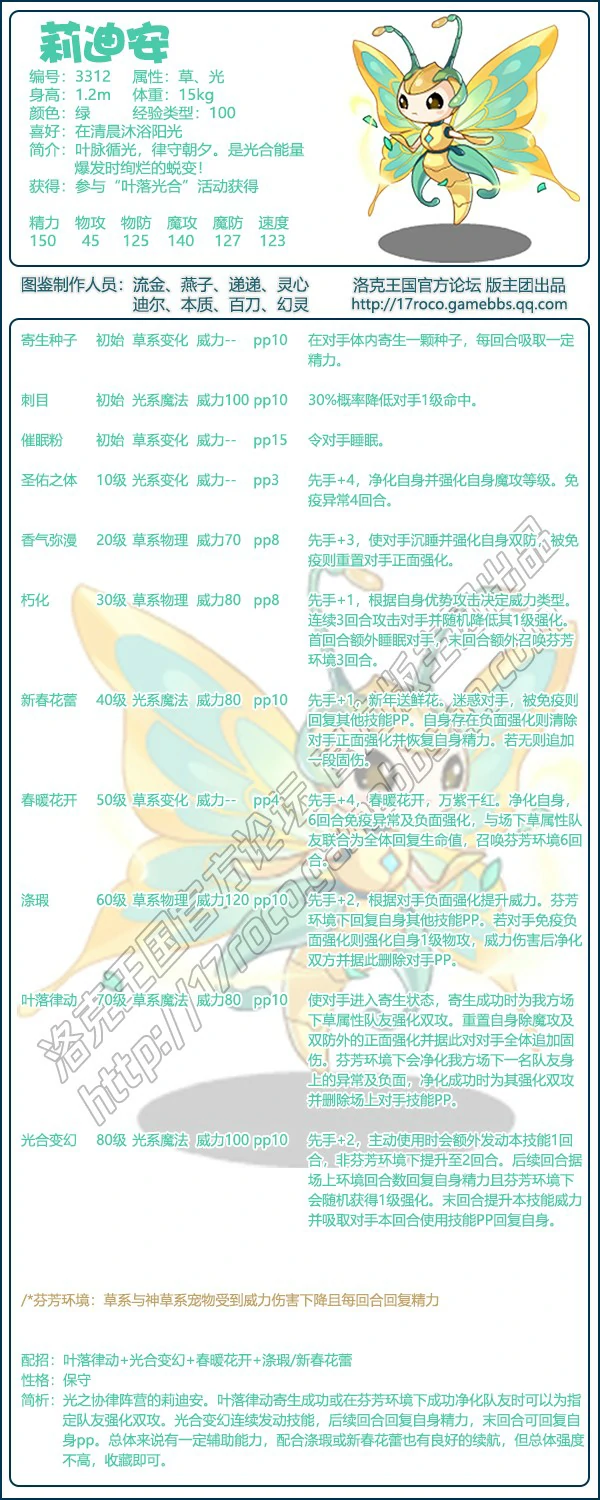 莉迪安技能搭配