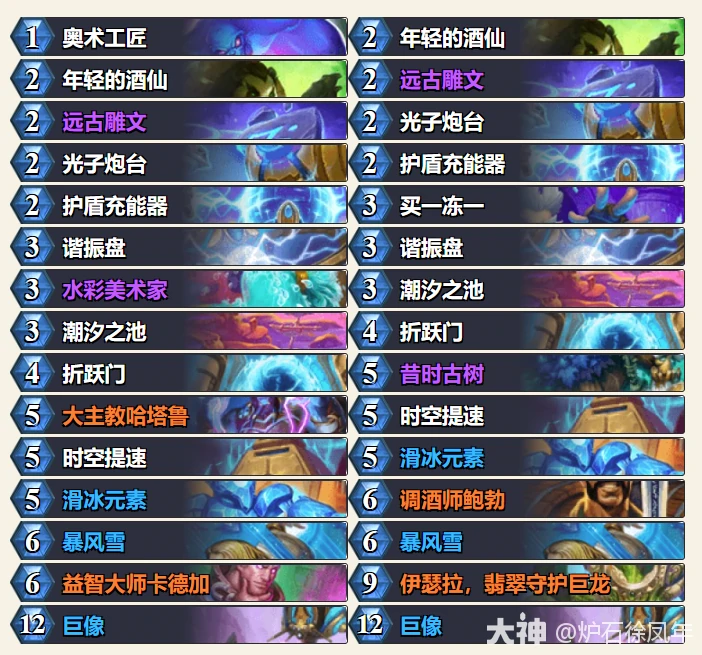 炉石传说平台赛决赛HuyaXhope星灵法卡组代码分享,炉石传说