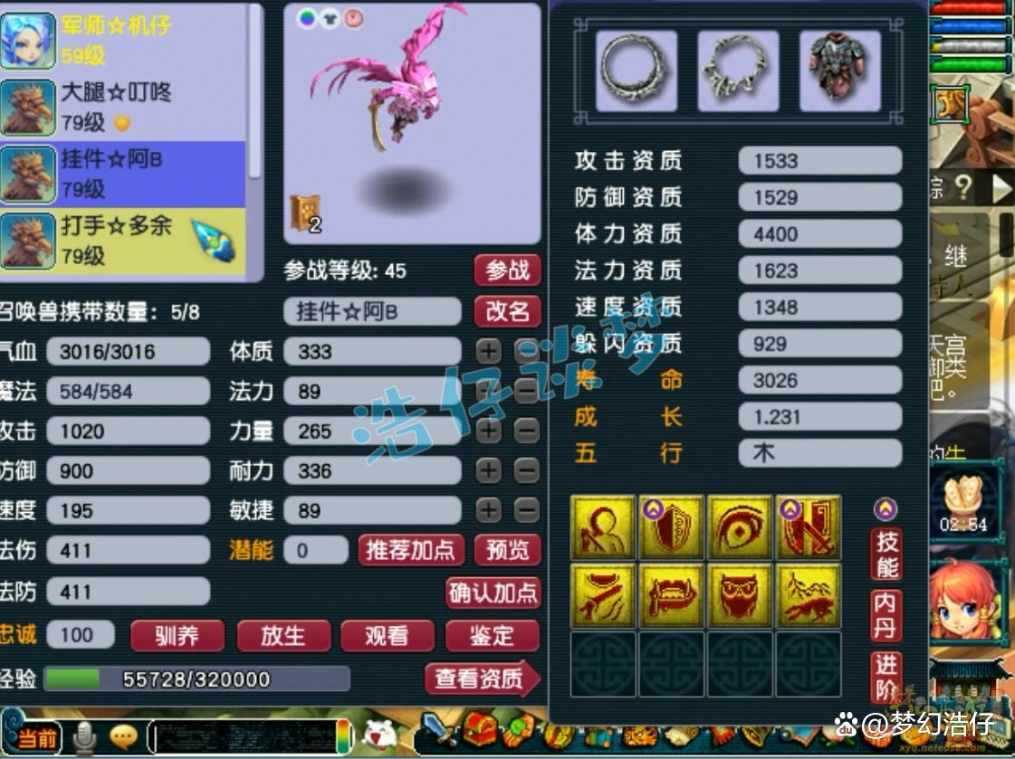 化生69级装备展示图,梦幻西游