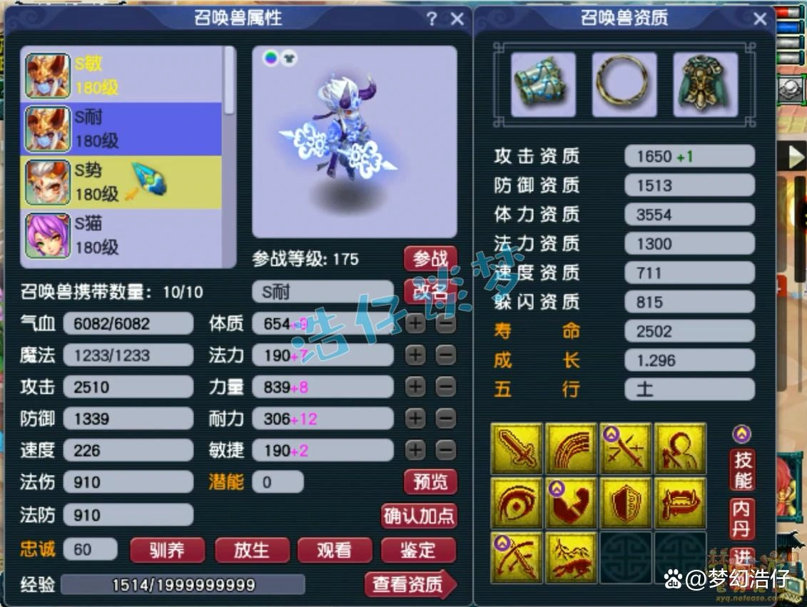 帮战神木林175级装备展示图,梦幻西游