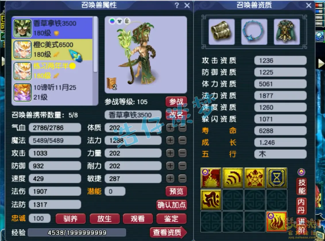 175级神木林装备展示图,梦幻西游