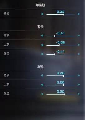 灰姑娘捏脸数据