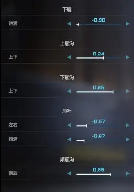 灰姑娘捏脸数据