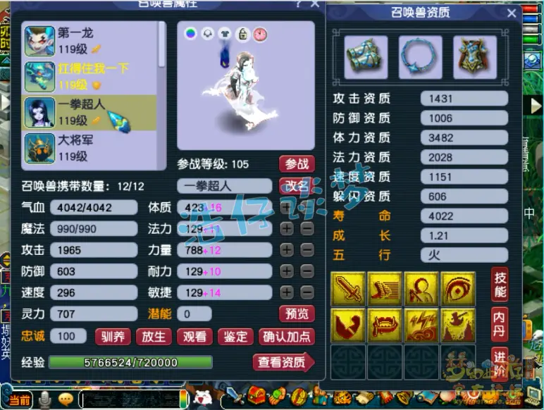 花果山109级装备展示图,梦幻西游