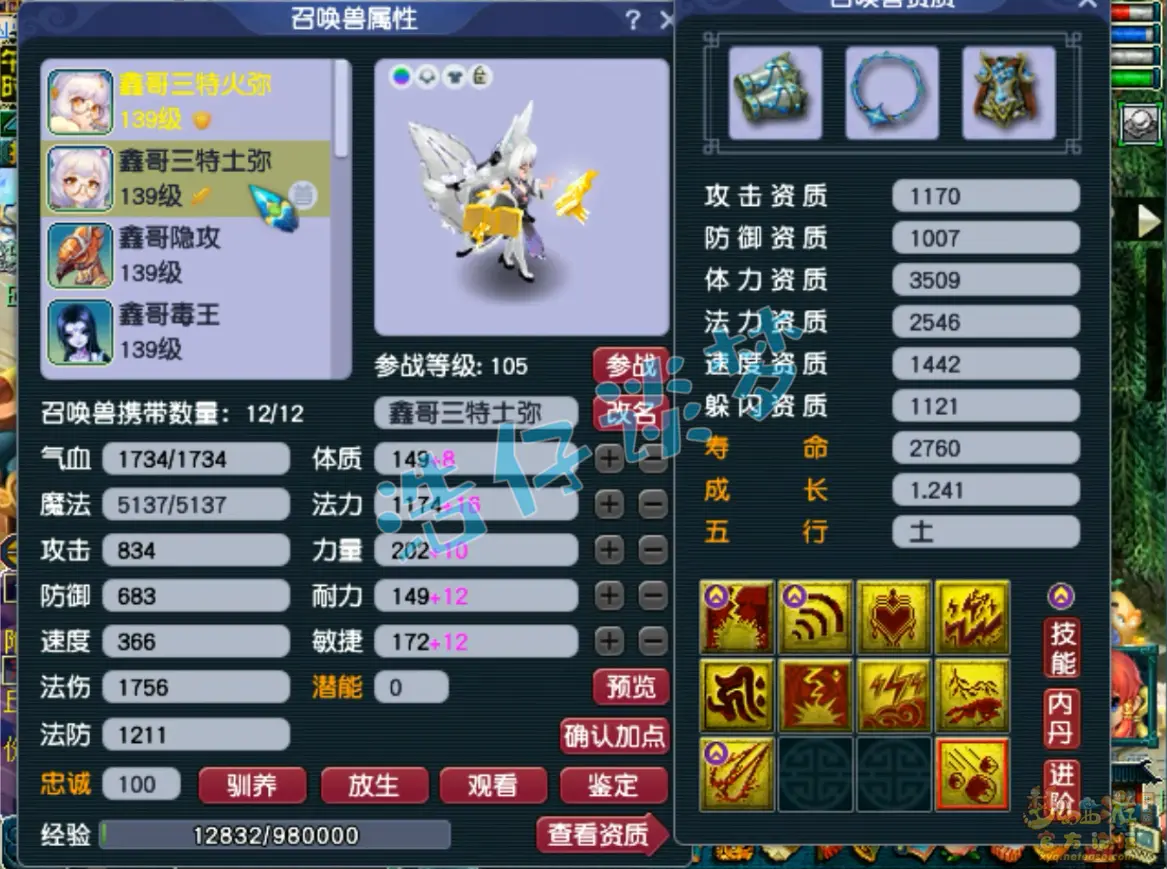 129级普陀山装备展示图,梦幻西游