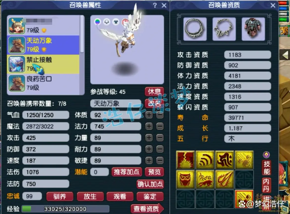 普陀山装备展示图69级,梦幻西游