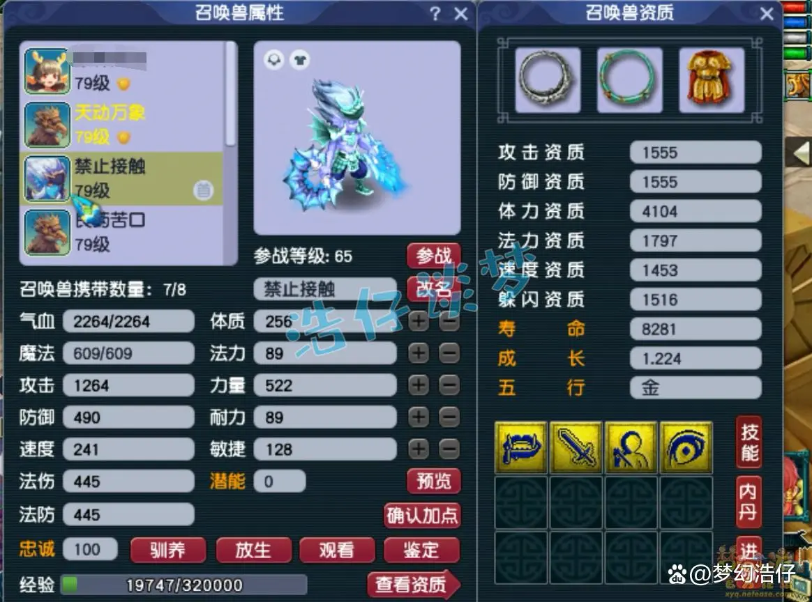 普陀山装备展示图69级,梦幻西游