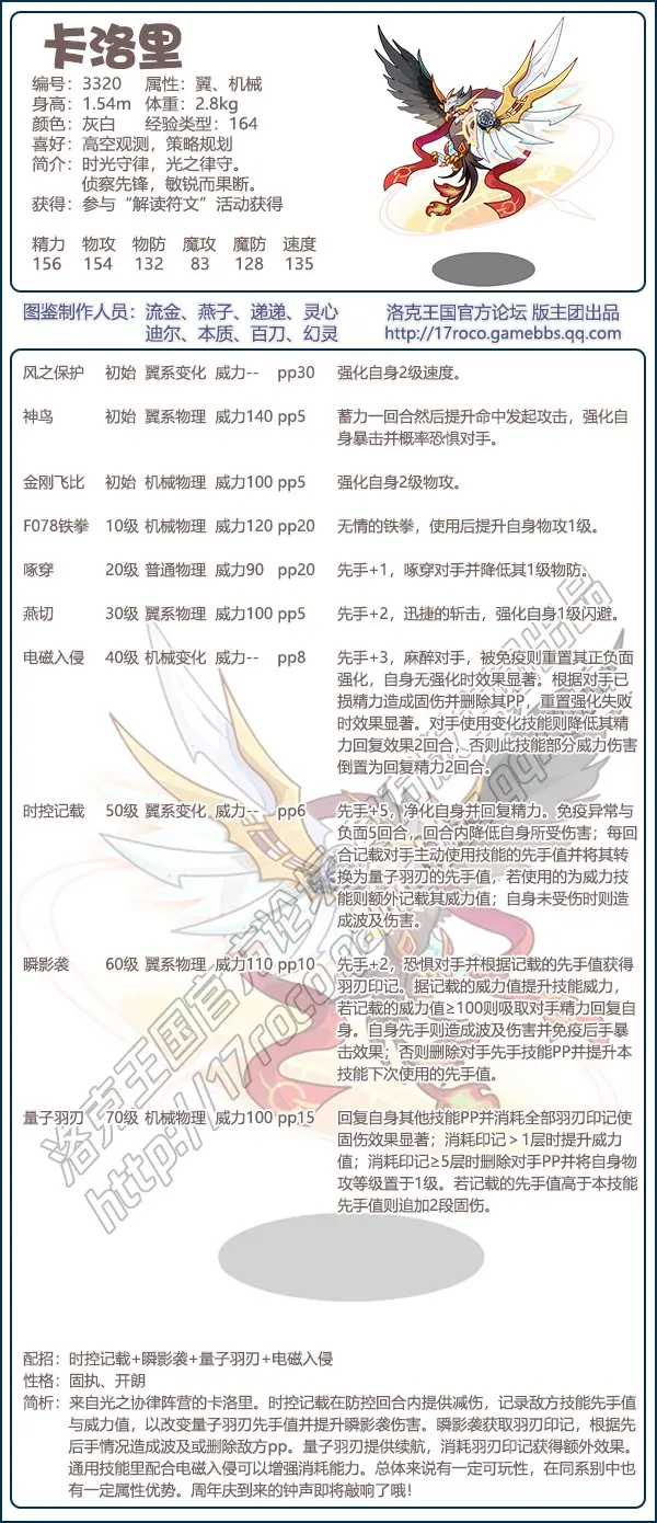 卡洛里技能搭配