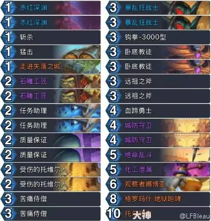 安戈洛龟途任务战卡组推荐,炉石传说