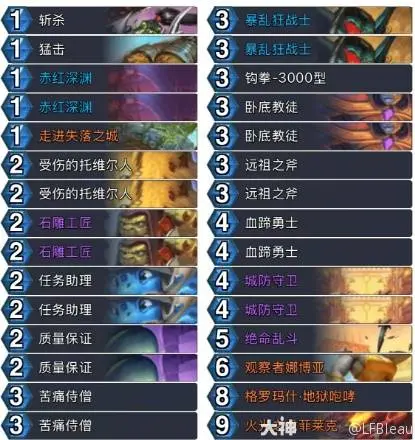 安戈洛龟途任务战卡组推荐,炉石传说