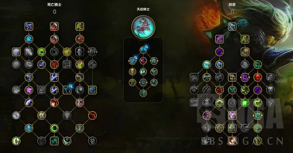 魔兽世界DK刷坐骑长跑天赋加点攻略,魔兽世界