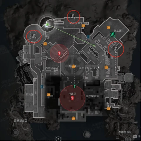 潮汐监狱地图攻略,三角洲行动