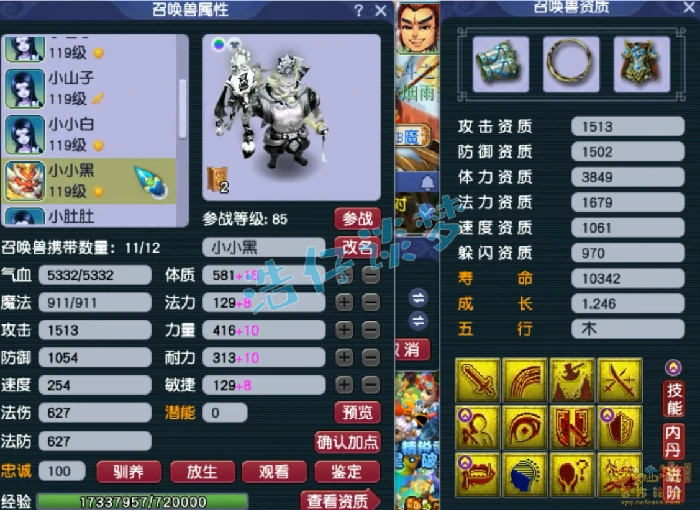 九黎城109级PK装备展示图,梦幻西游