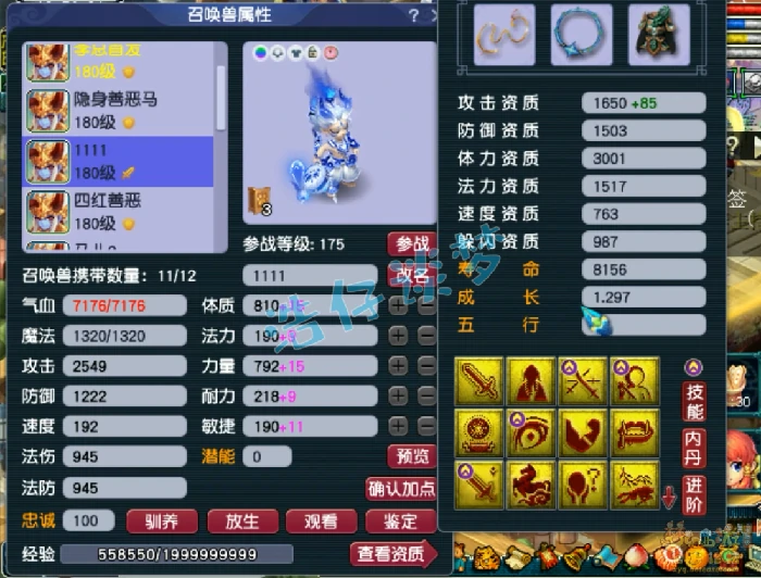 175级服战大唐装备展示图,梦幻西游