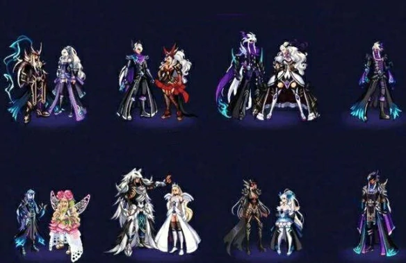 战灵套全职业展示