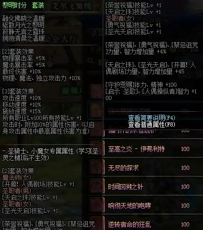 破晓曦光套装,DNF