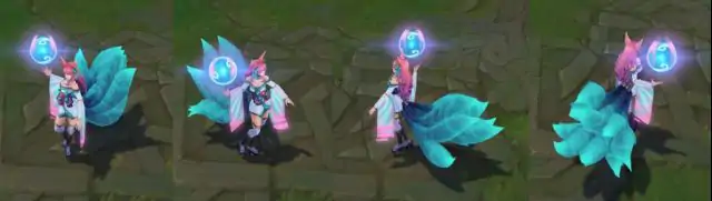 狐狸灵魂莲华皮肤效果预览,LOL