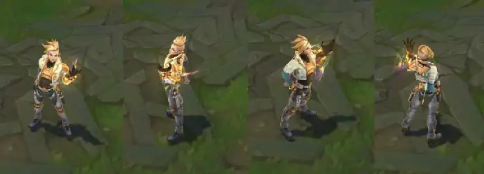 EZ至臻灵能特工皮肤效果,LOL