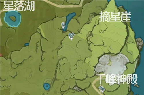 原神小灯草地图位置图,原神