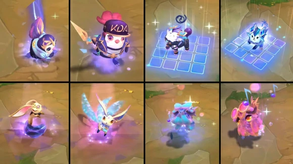 KDA小小英雄预览,LOL