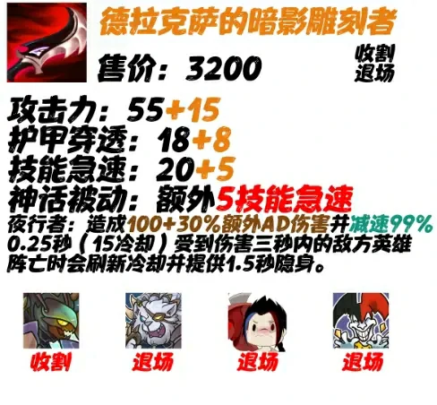 lol神话装备大全