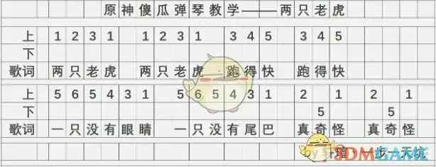 原神风物之诗琴乐谱大全,原神