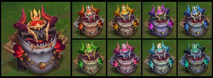 秩序之舌塔姆皮肤效果预览,LOL