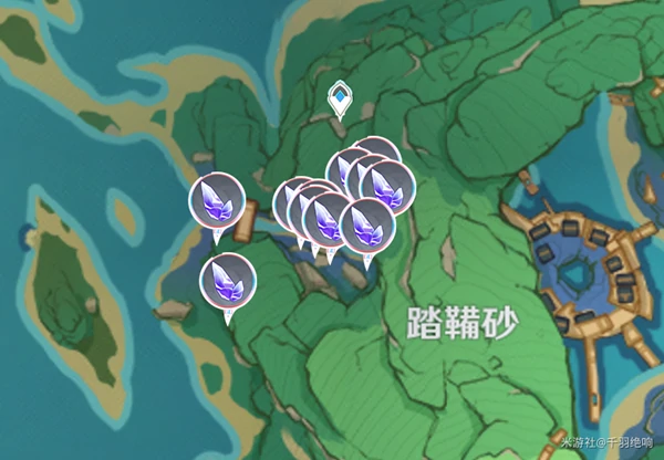 晶化骨髓采集路线,原神