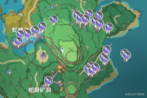 晶化骨髓采集路线,原神