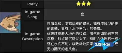 流纹茶蝶鱼在哪里钓,原神