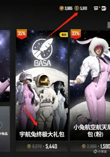 宇航兔大礼包皮肤怎么样,绝地求生