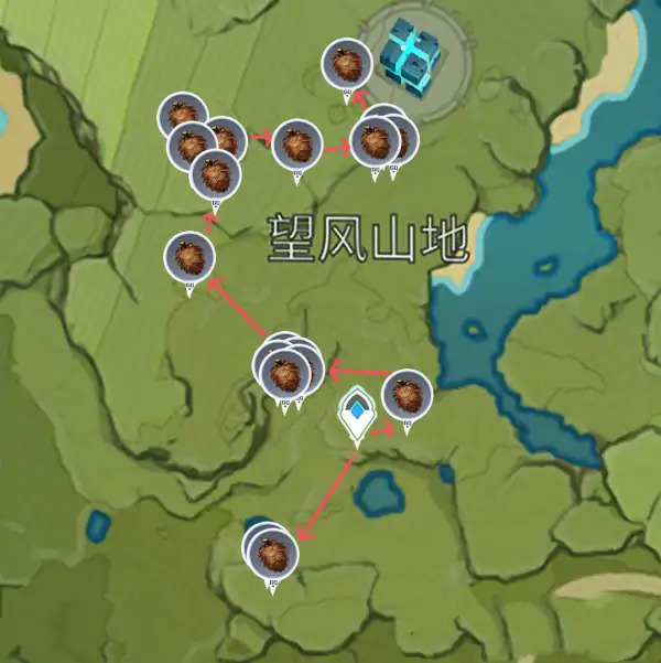 松果采集地点,原神