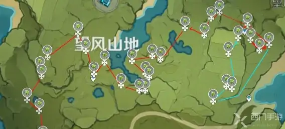 薄荷哪里多,原神