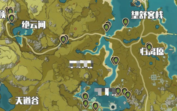 青蛙分布图,原神