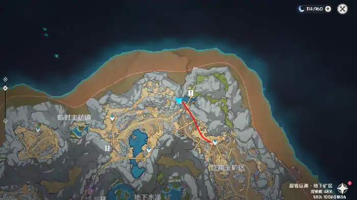 地下矿区铁门在哪,原神