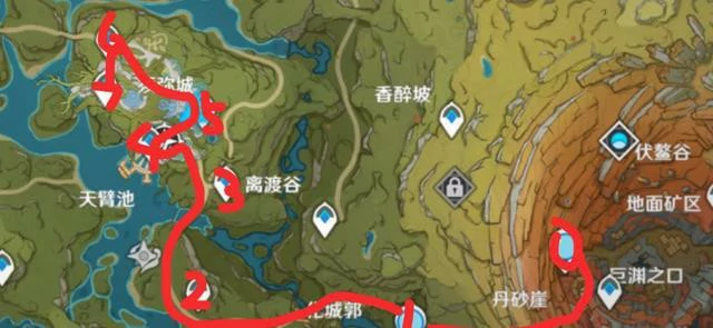 原神须弥地图怎么去,原神