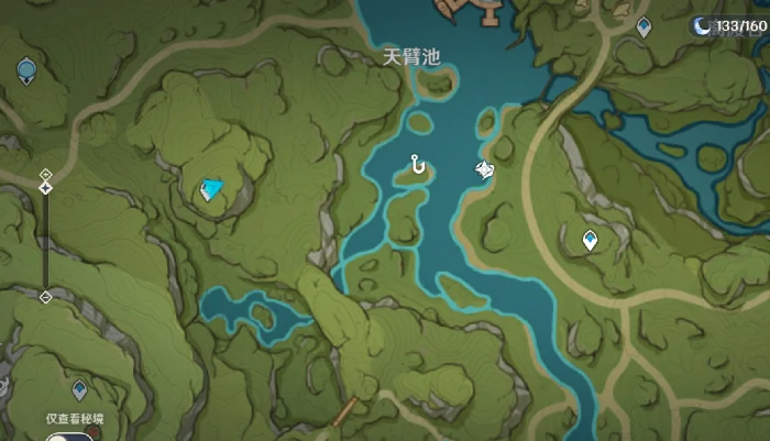 原神竭泽钓鱼点,原神