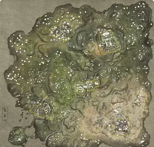 永劫无间地图叫什么有几个,永劫无间